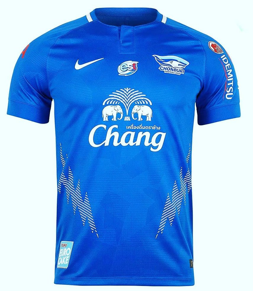 Ejecutable trono Palpitar 2020 Nike Chonburi FC Authentic Thailand Football Soccer League Jersey  Shirt Home Blue - thailandoriginalmade