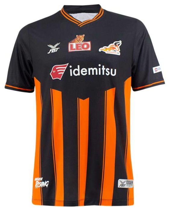 2022 - 2023 Bangkok FC Authentic Thailand Football Soccer League Jersey Home Black - Player Version