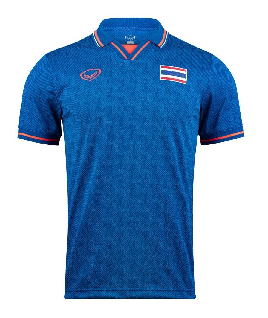 2023 Thailand National Team Thai Football Soccer Jersey Shirt Home Blue - Sea Games 2023