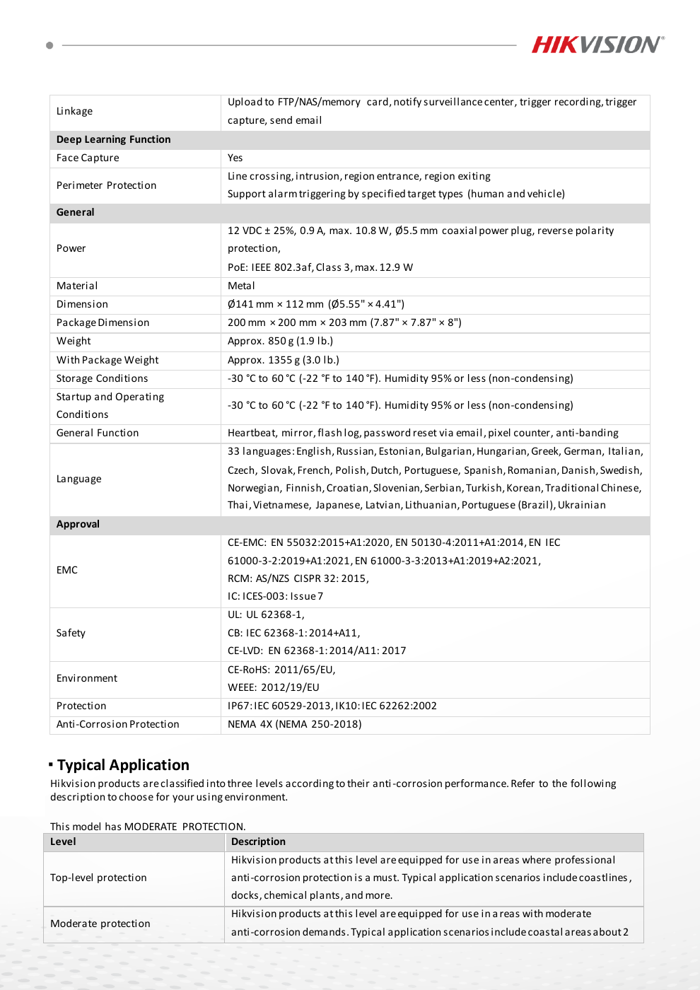 DS-2CD2767G3T-LIZSY page 4
