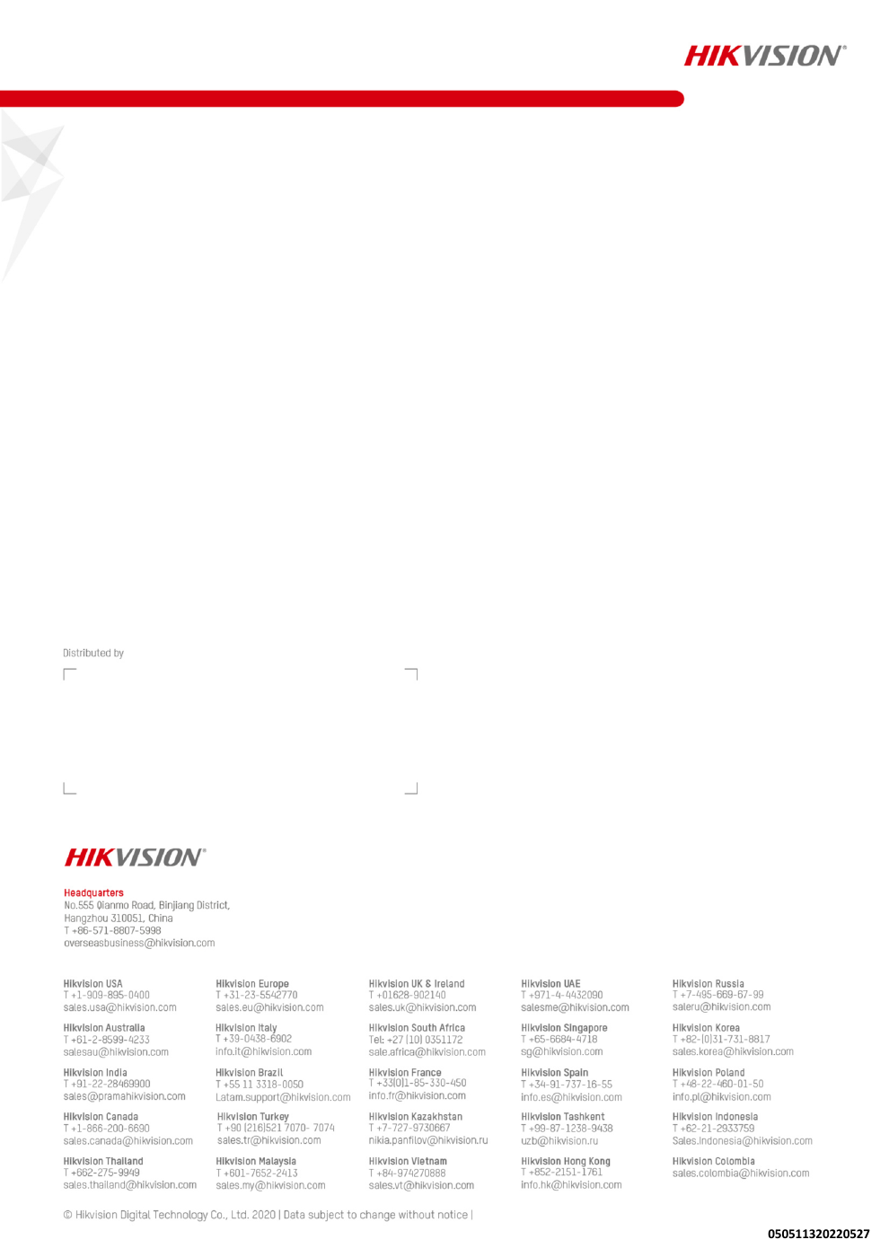 HIKVISION DS-2CD2127G2-SU ข้อมูลจำเพาะ หน้า 7