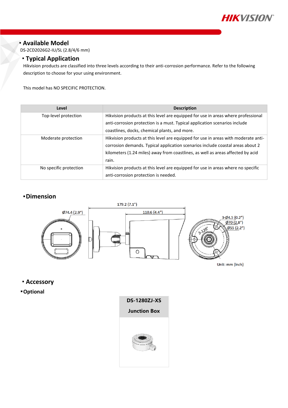 DS-2CD2026G2-IU/SL สเปกหน้า 5