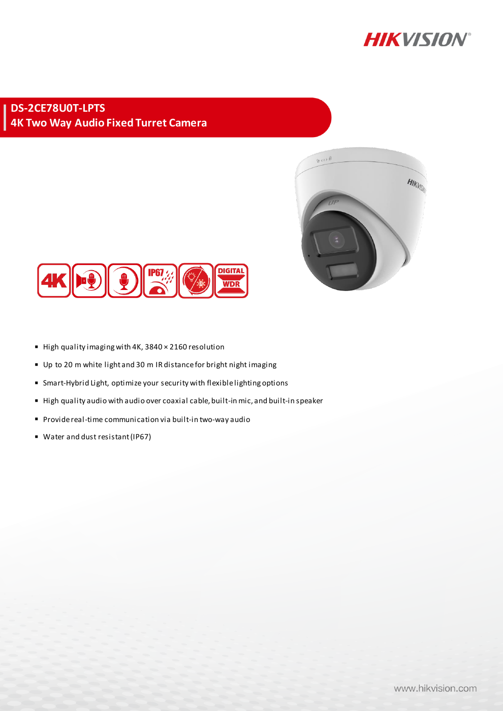 DS-2CE78U0T-LPTS specification page 1