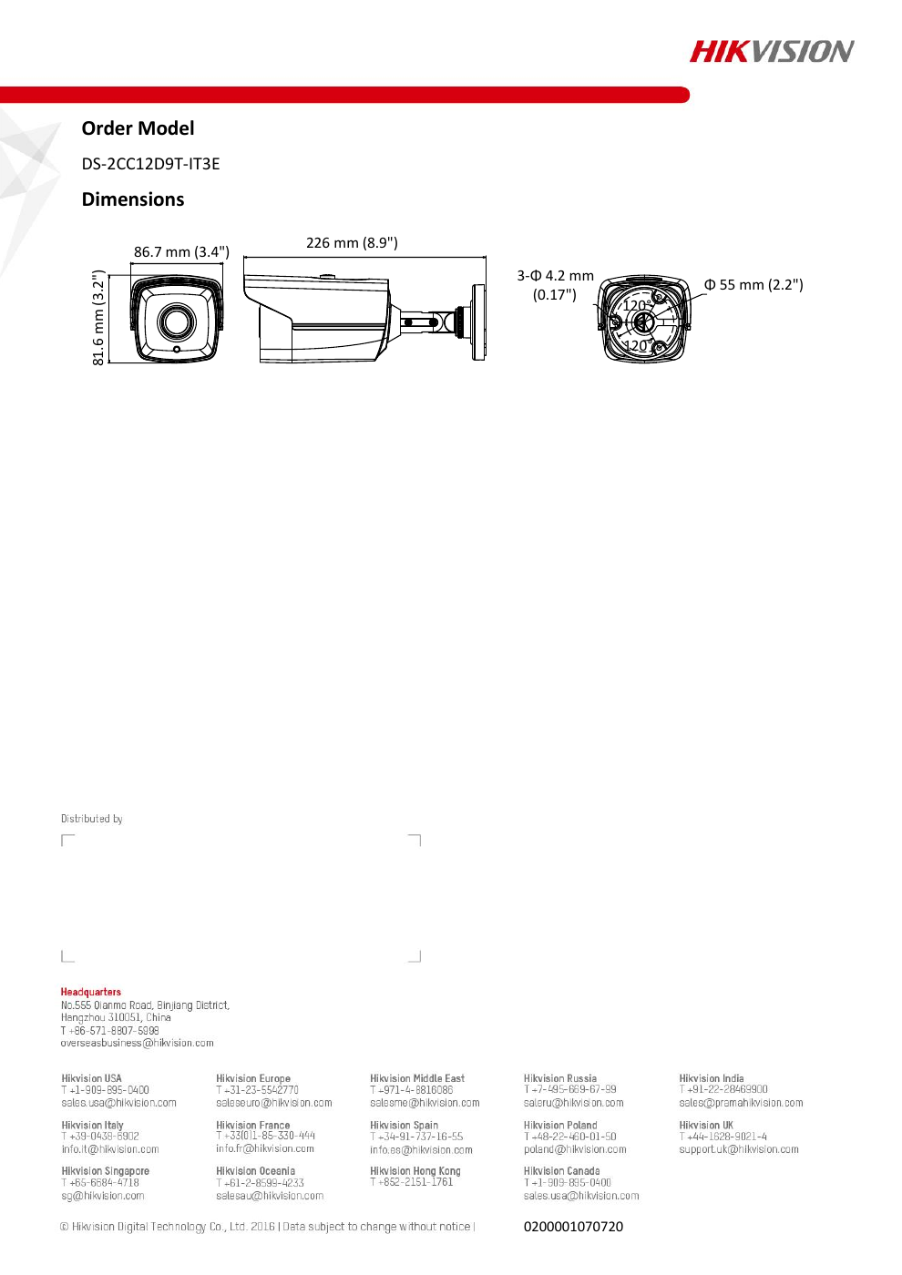 DS-2CC12D9T-IT3E specification page 3