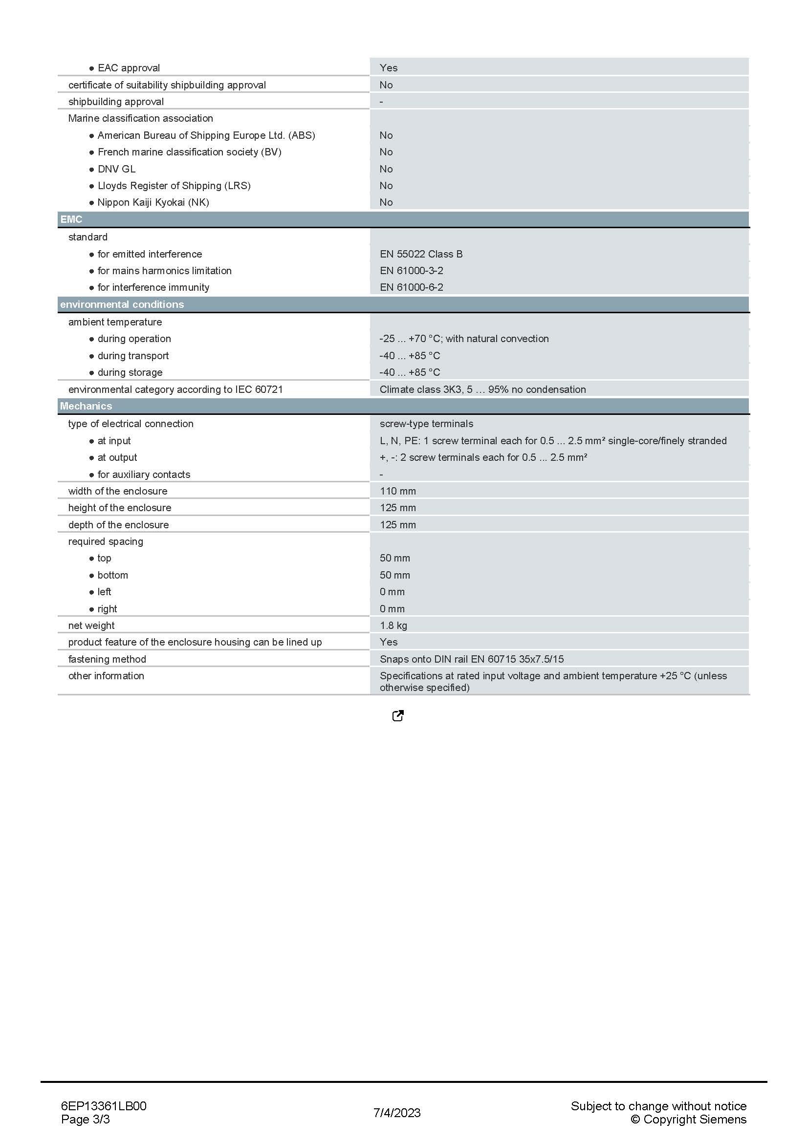 SIEMENS 6EP1336-1LB00 สเปกหน้า 3