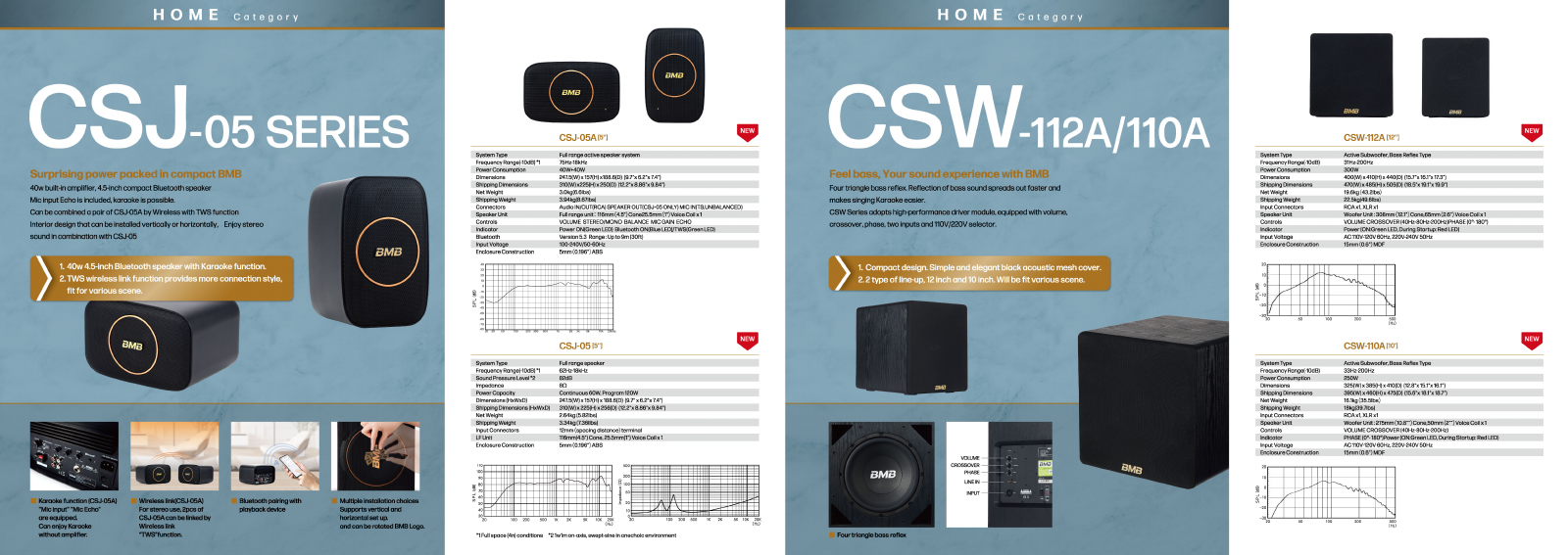 BMB CSJ-05A Specifications Page 1