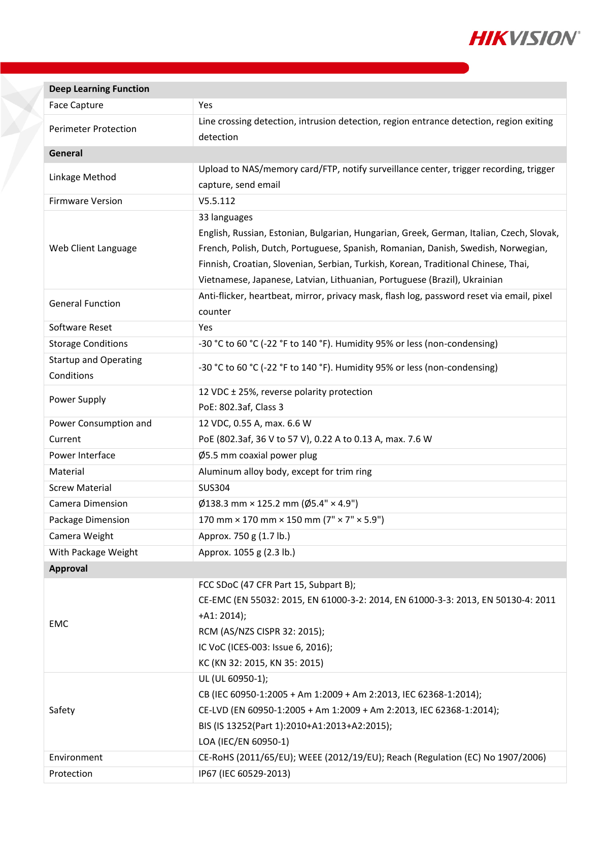 DS-2CD2347G2-L(U) Data Sheet page 4