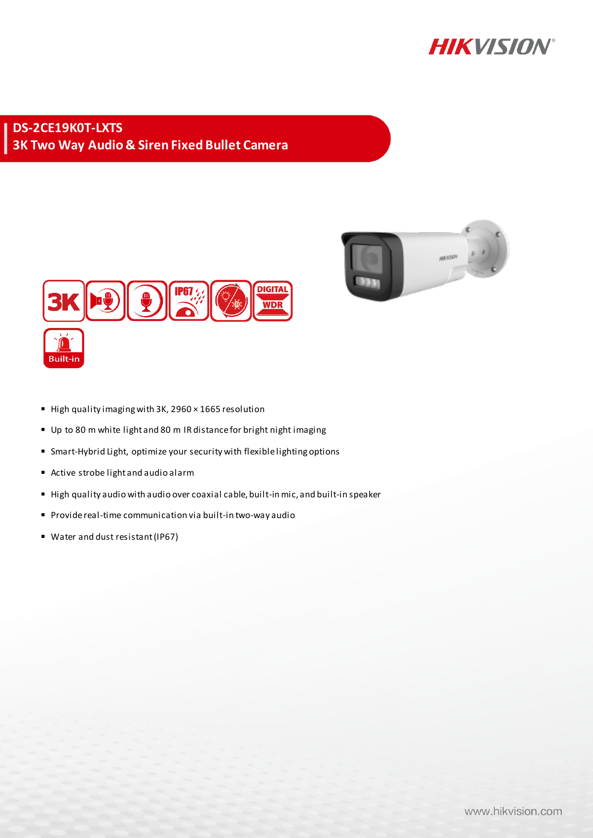 DS-2CE19K0T-LXTS specification page 1