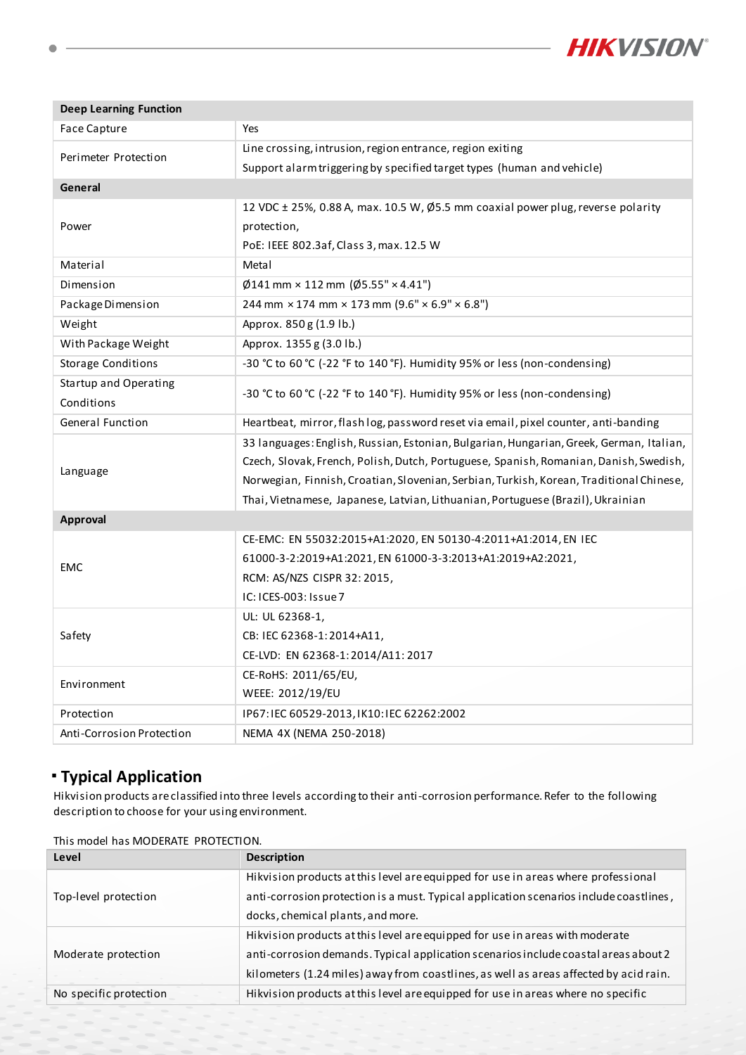 DS-2CD2747G3T-LIZSY Data Sheet หน้า 4