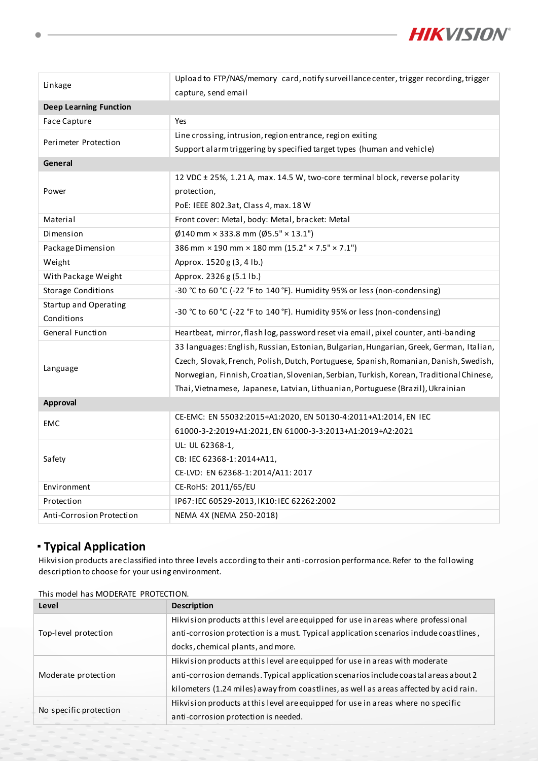 DS-2CD2667G3-LIZSY Data Sheet หน้า 4