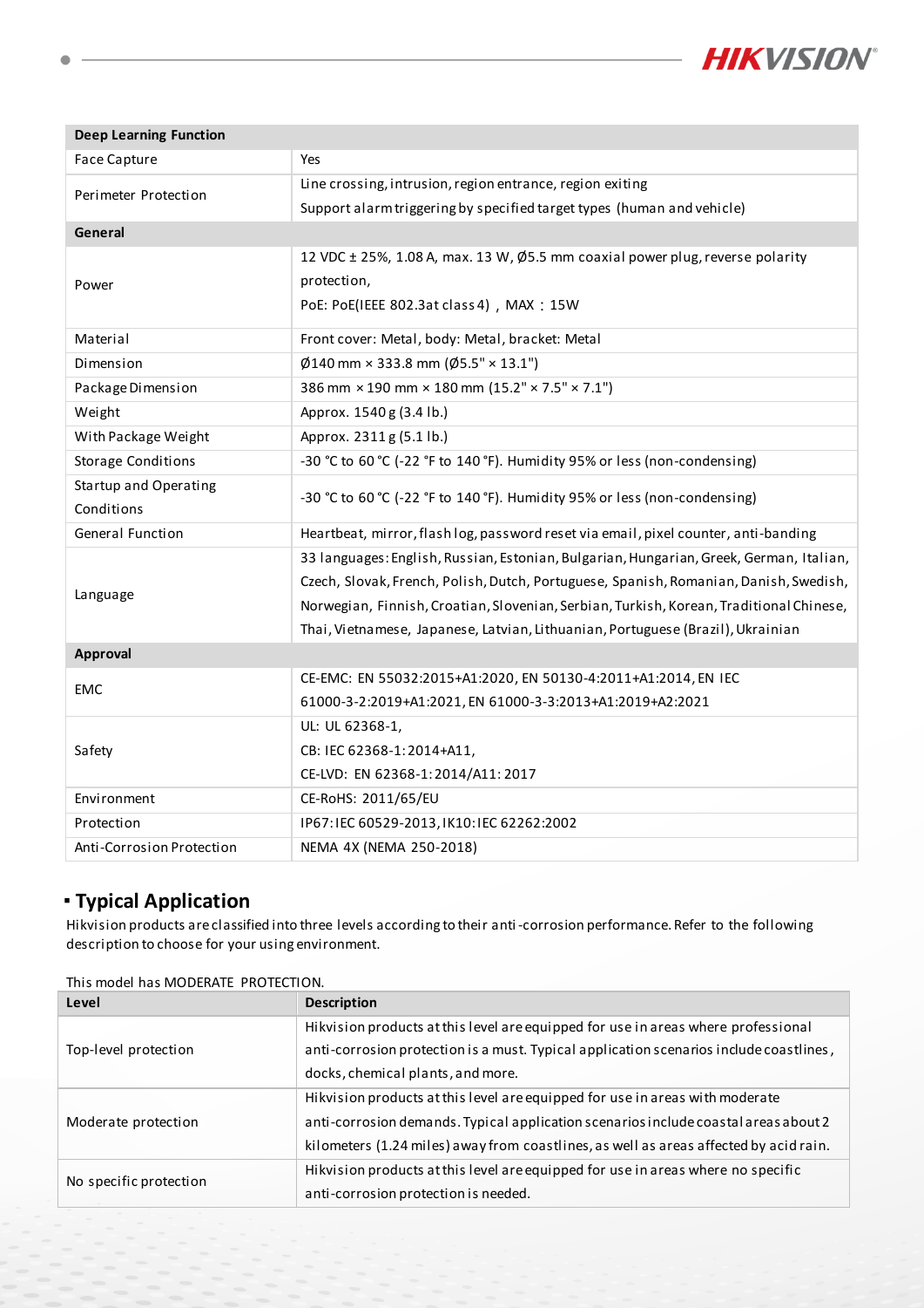DS-2CD2647G3-LIZSY Data Sheet หน้า 4