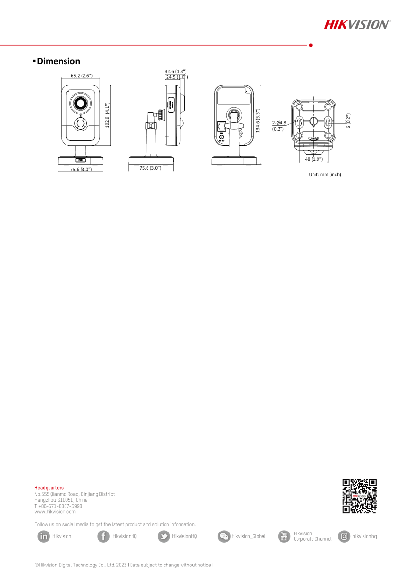 DS-2CD2446G2-I Data Sheet หน้า 5