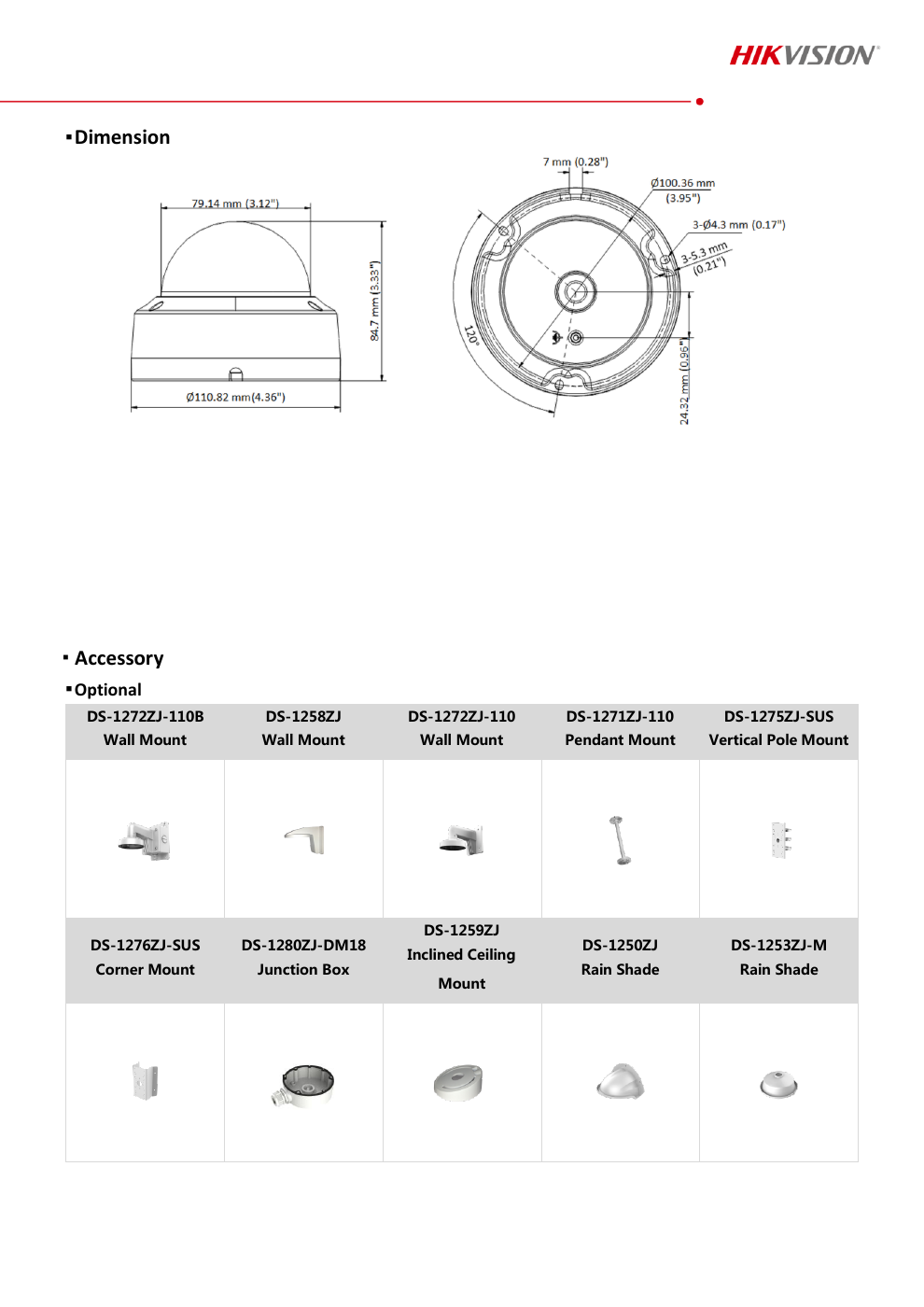 DS-2CE57D3T-VPITF เอกสารหน้า 3