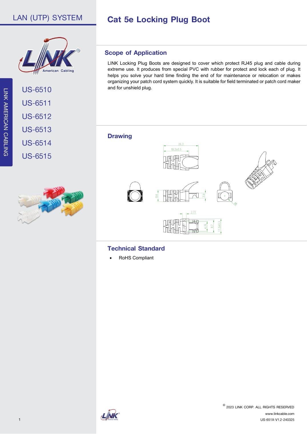 US-6514 Data Sheet หน้า 1