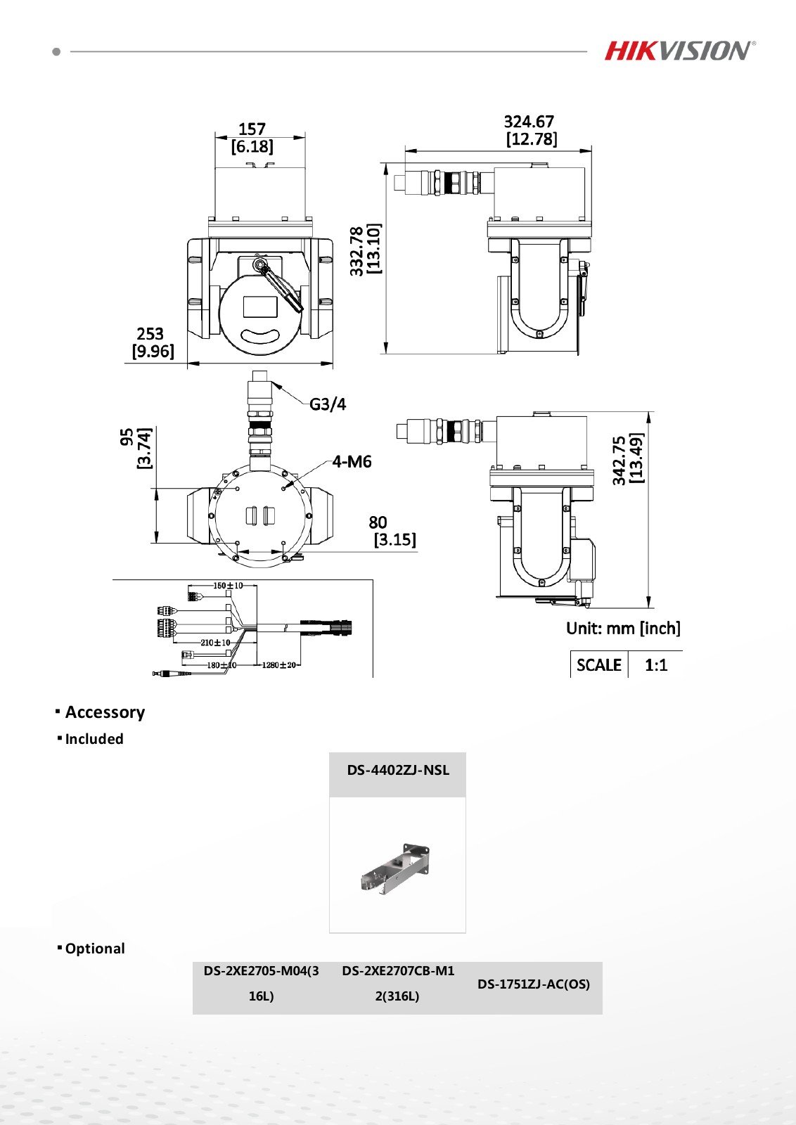 DS-2DF8A425MXG0-CWX(316L) Data Sheet หน้า 6