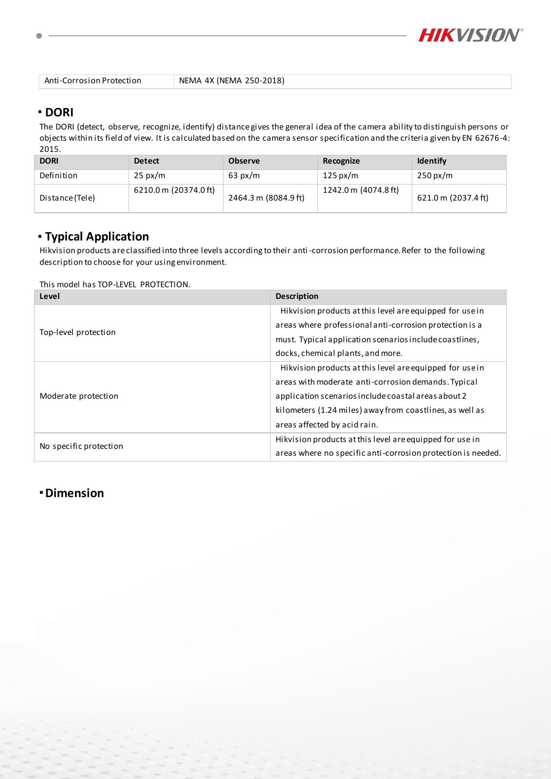 DS-2DY8845IXG0-ACXLWF(316L) Data Sheet หน้า 5