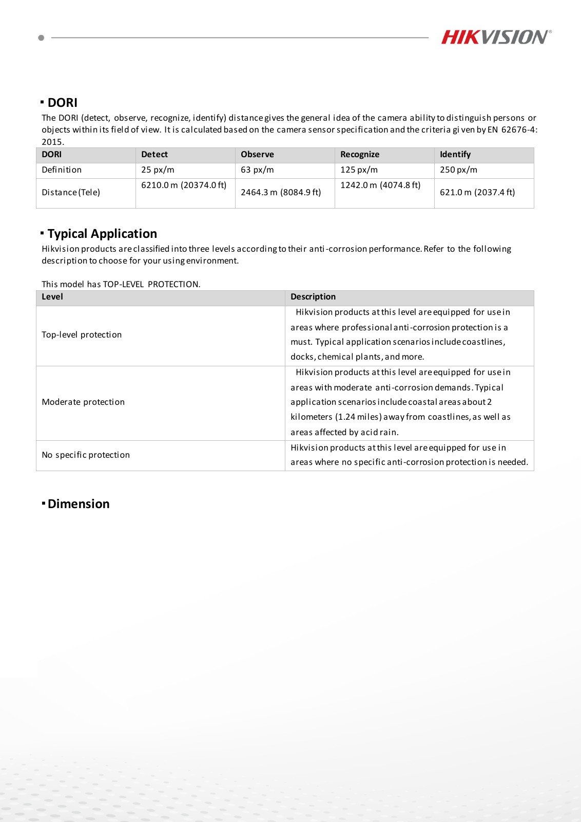 DS-2DY8845IXG0-DCXLWF(316L) Data Sheet หน้า 5