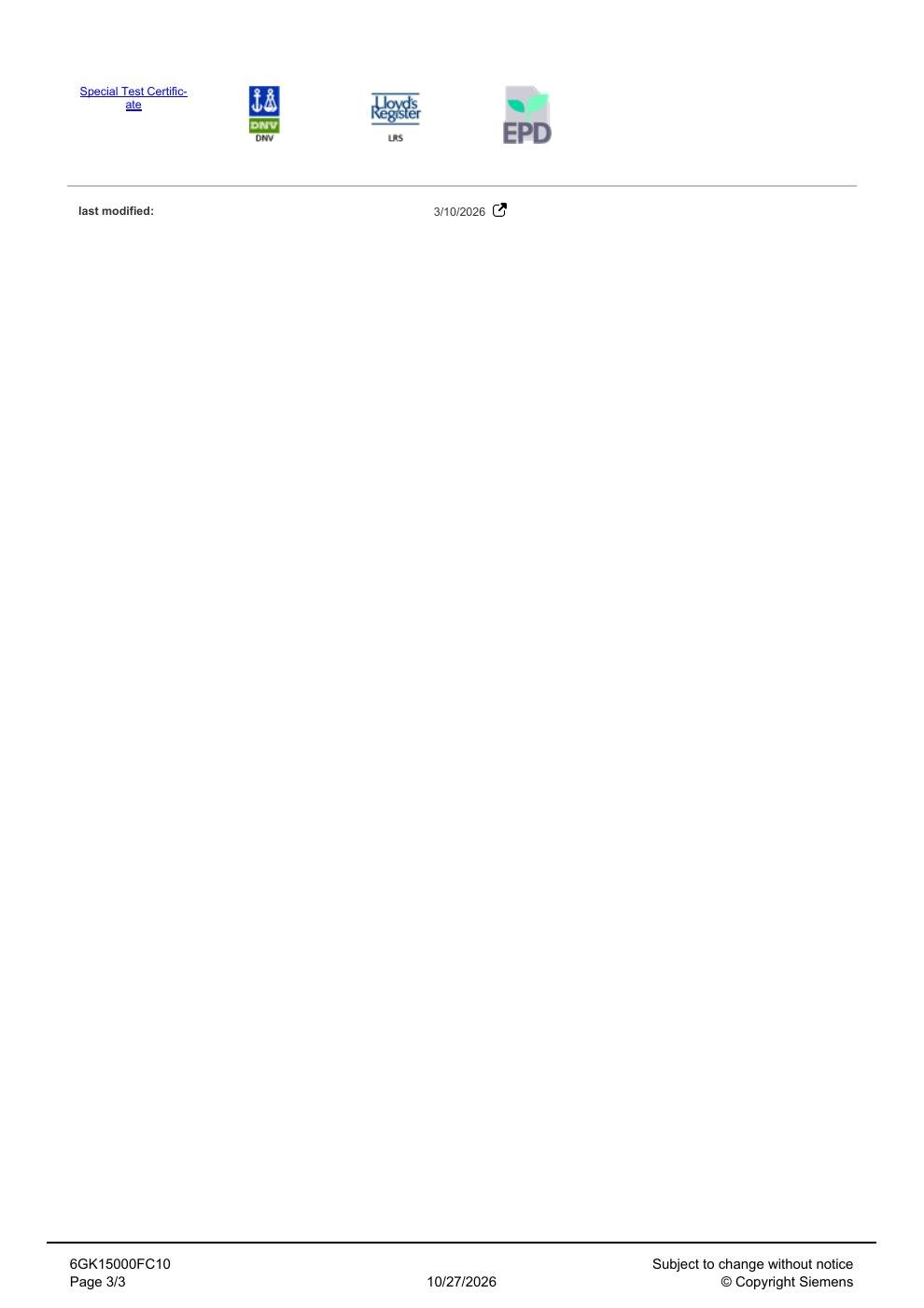 SIEMENS 6GK1500-0FC10 Data Sheet หน้า 3