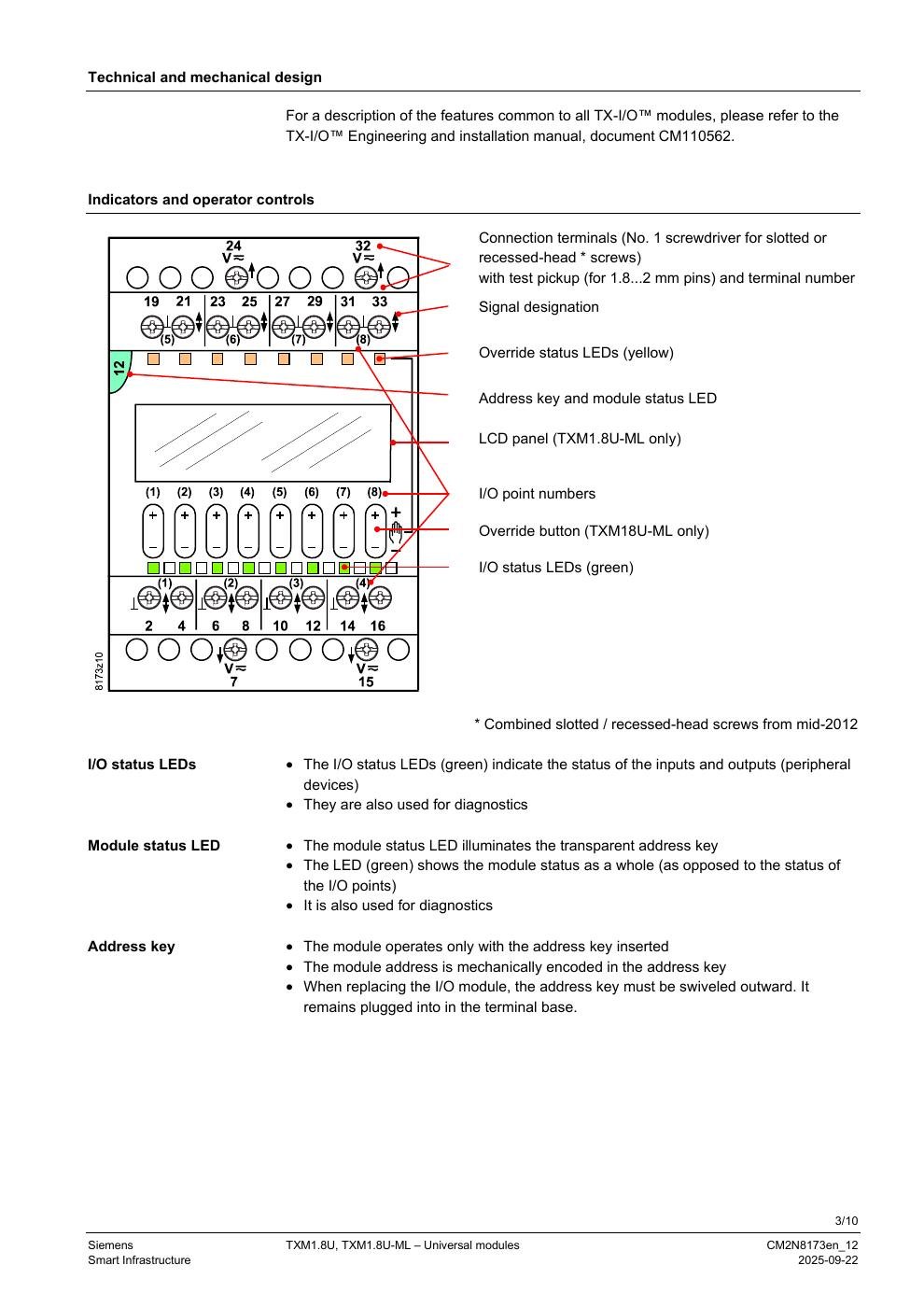 SIEMENS TXM1.8U Data Sheet หน้า 3