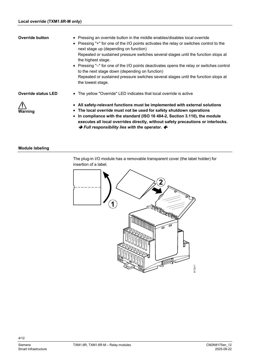 SIEMENS TXM1.6R Data Sheet หน้า 4