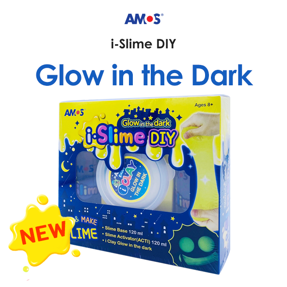 Amos i-Slime DIY ชุด Glow in the Dark