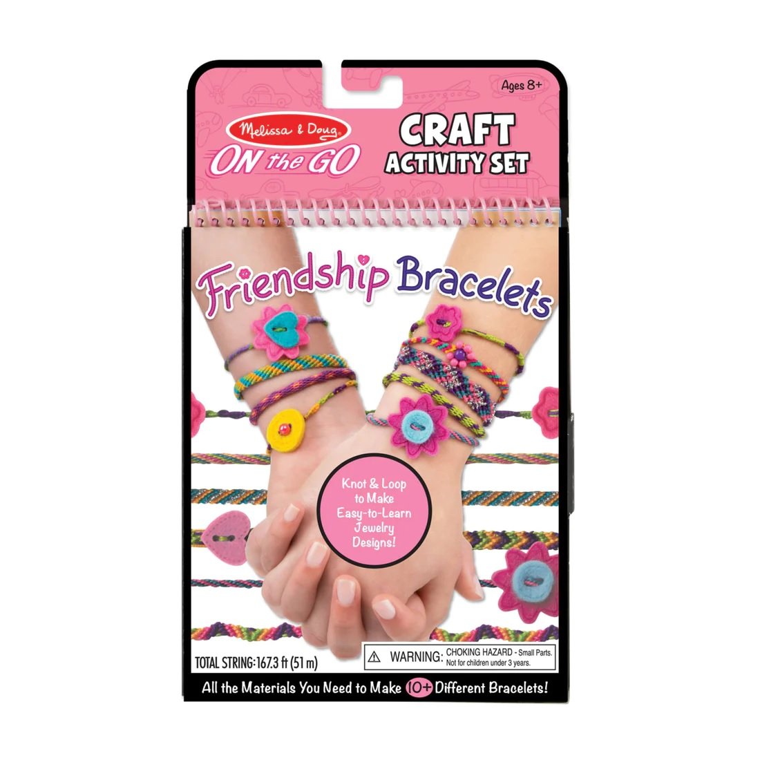 [กำไลเฟรนชิพ10+อัน] รุ่น 9422 ชุดทำสร้อยข้อมือเฟรนชิป Melissa & Doug Friendship Bracelets Craft Activity Set