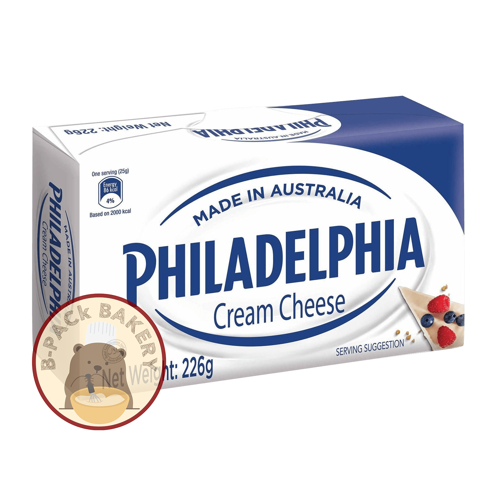 สินค้าลดราคา BBE 10/23 (ขนส่งเย็นเท่านั้น) Philadelphia Cream Cheese