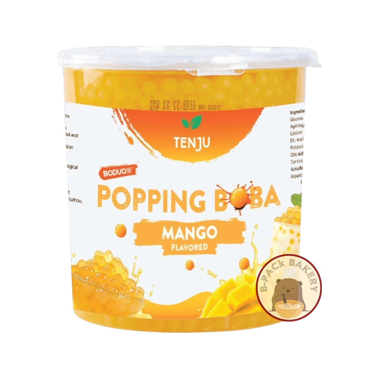 TENJU Popping Boba Mango
