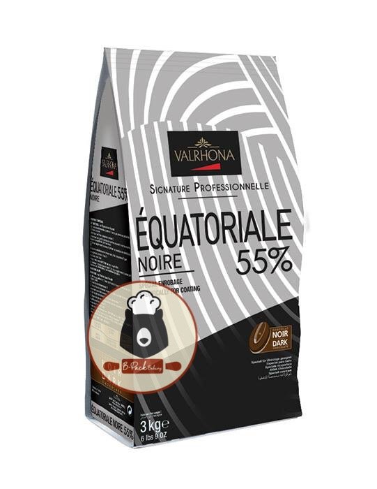 VALRHONA EQUATORIALE Couverture Chocolate 55%