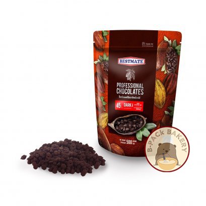 (500g) BESTMATE Couverture Chips 45%