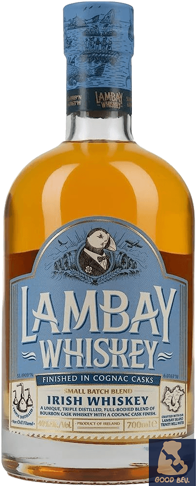 Lambay Small Batch Blend Irish Whiskey  40% ABV 70 cl.