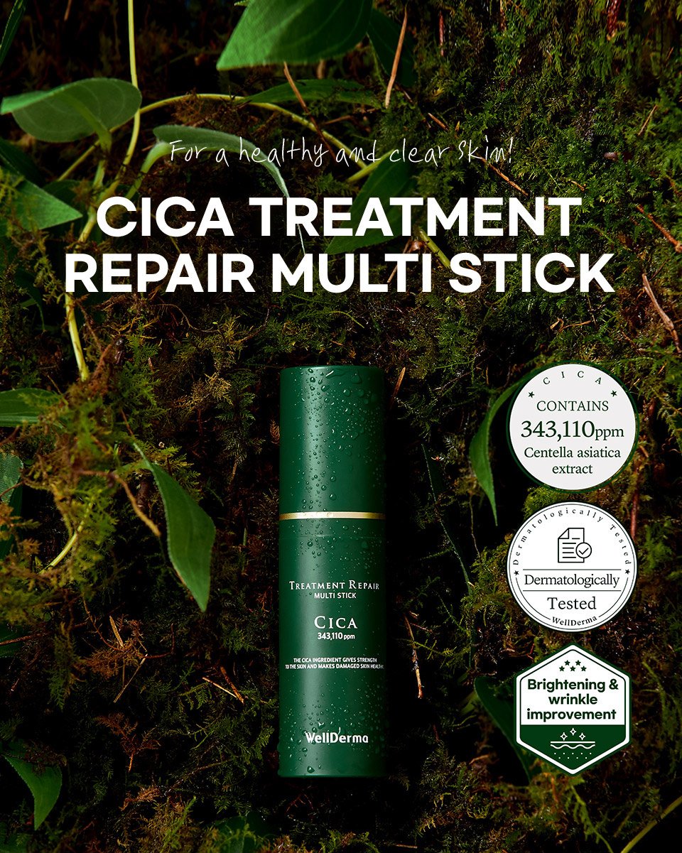 WellDerma CICA Treatment Repair Multi Stick