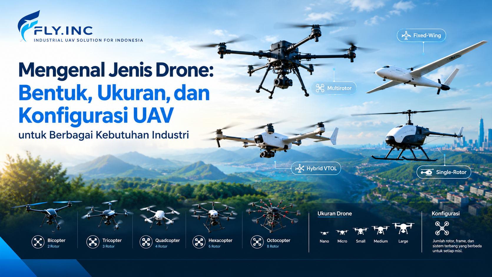 Indonesia Drone, Product indonesia 