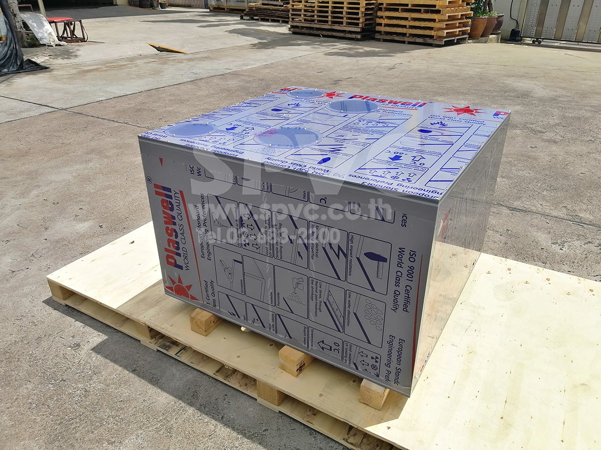 ถังพีวีซี (PVC Tank) รับผลิตถัง PVC ถังไลน์ชุบ ถังเคมี
