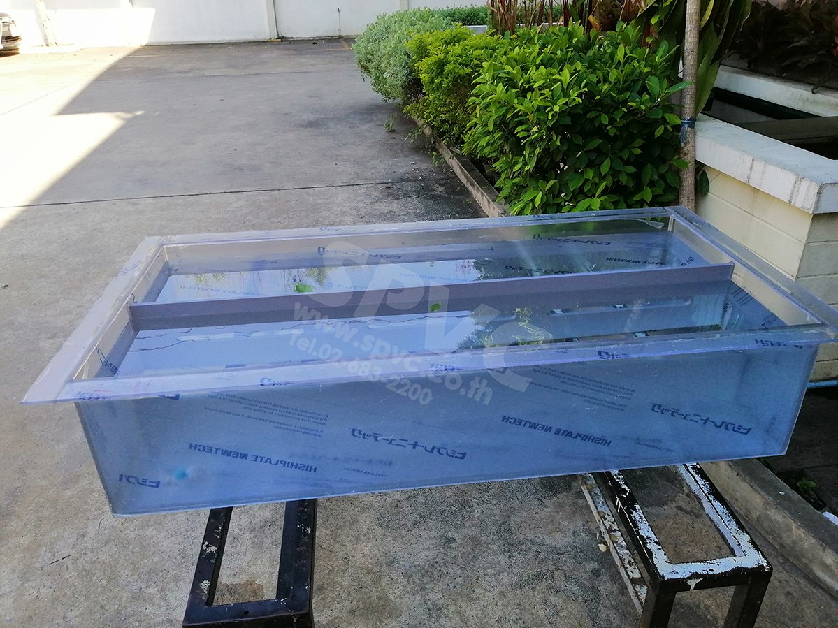 ถังพีวีซี (PVC Tank) รับผลิตถัง PVC ถังไลน์ชุบ ถังเคมี