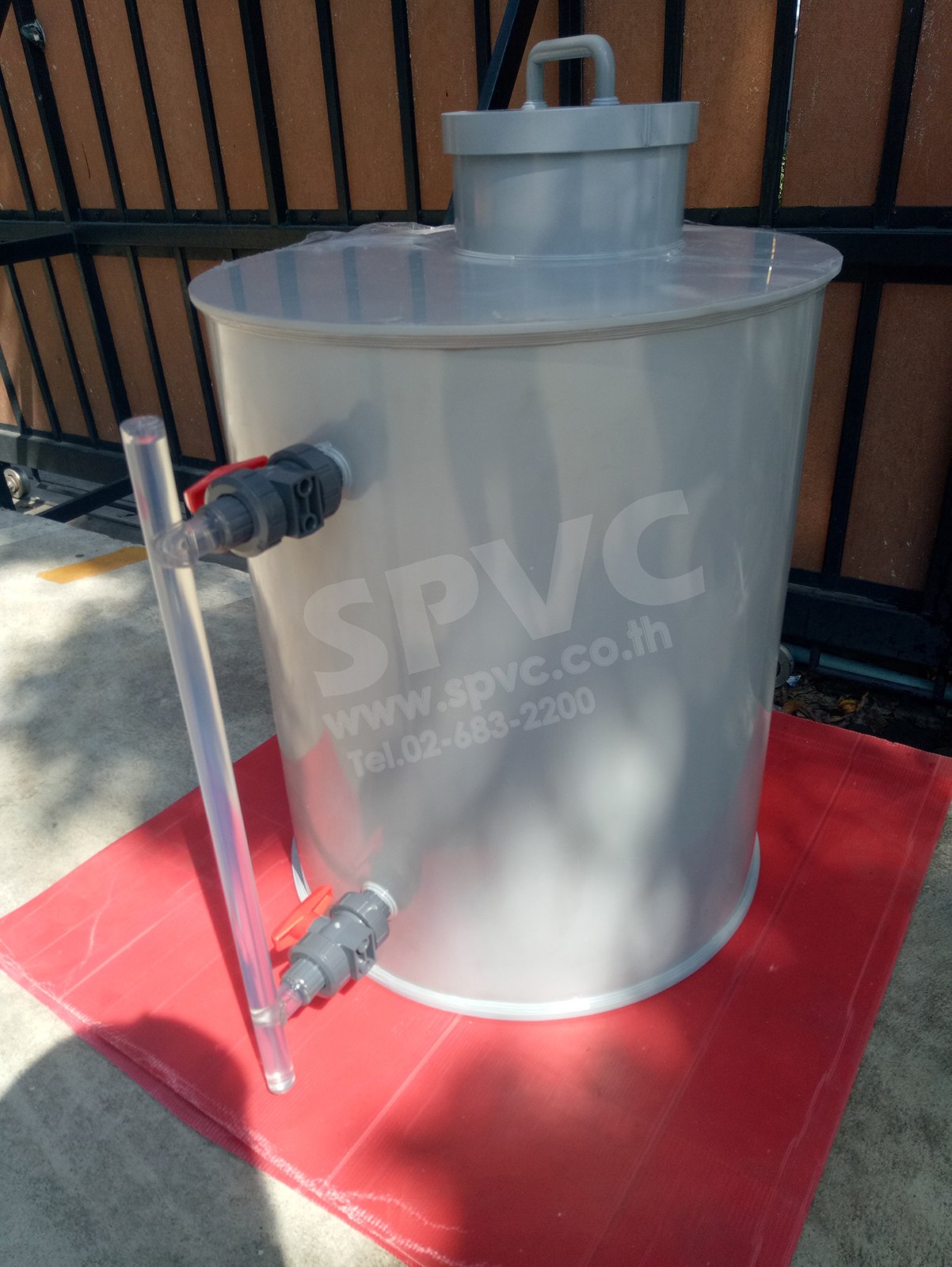 ถังพีวีซี (PVC Tank) รับผลิตถัง PVC ถังไลน์ชุบ ถังเคมี