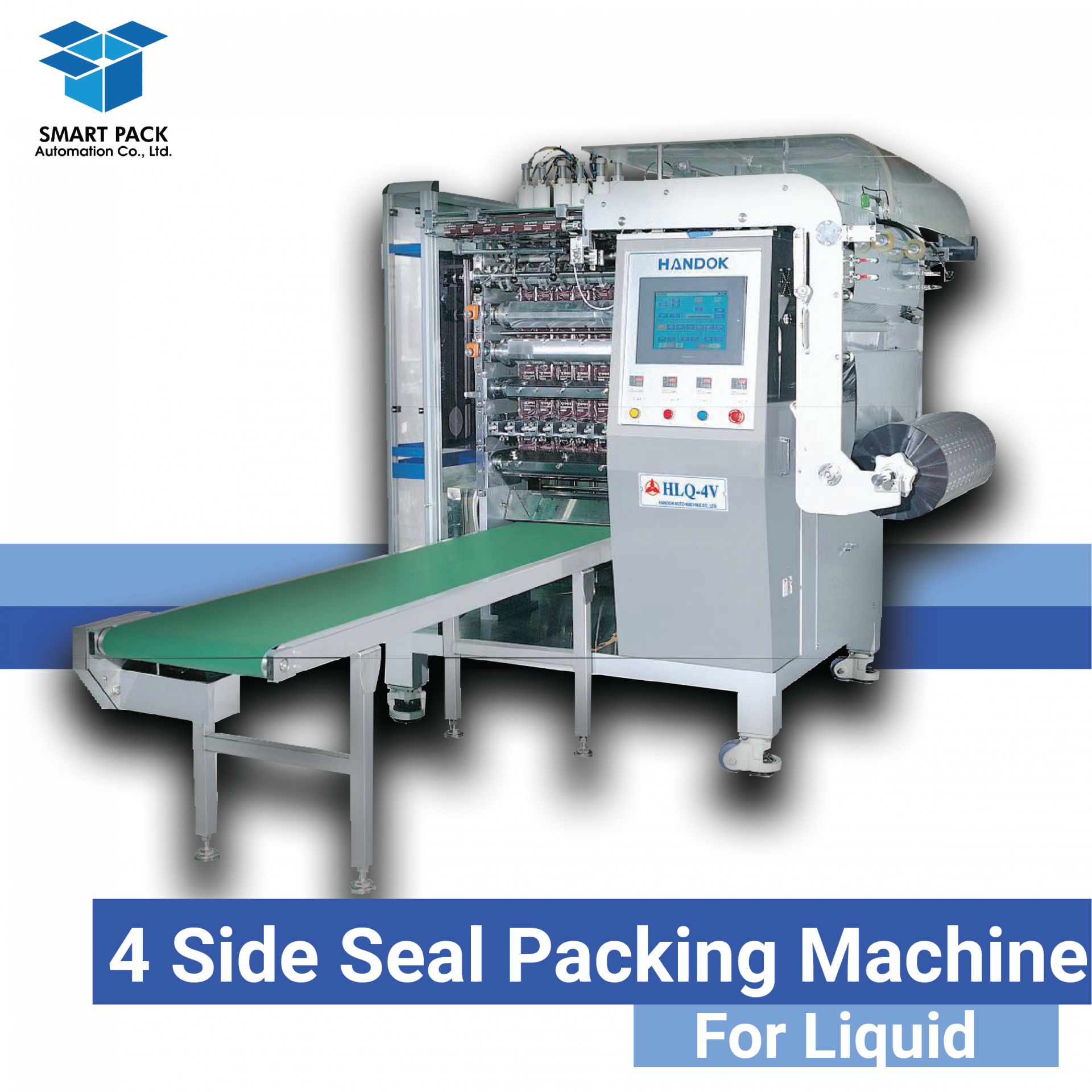 Vertical 4Side Seal Liquid Packing Machine