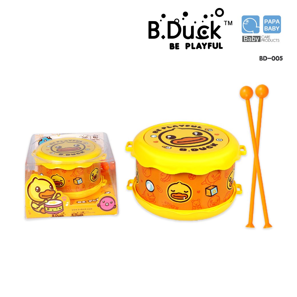 B.Duck ของเล่น กลองเสริมทักษะ  Toy Drum รุ่น BD-005
