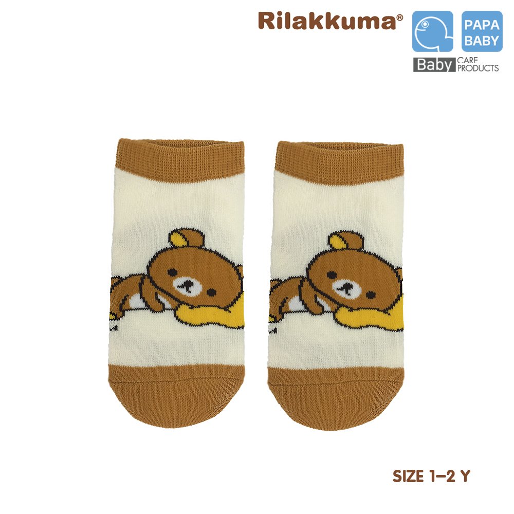 Rilakkuma ถุงเท้าเด็ก ริลัคคุมะ 1-2 Y รุ่น RLK-1-2YA
