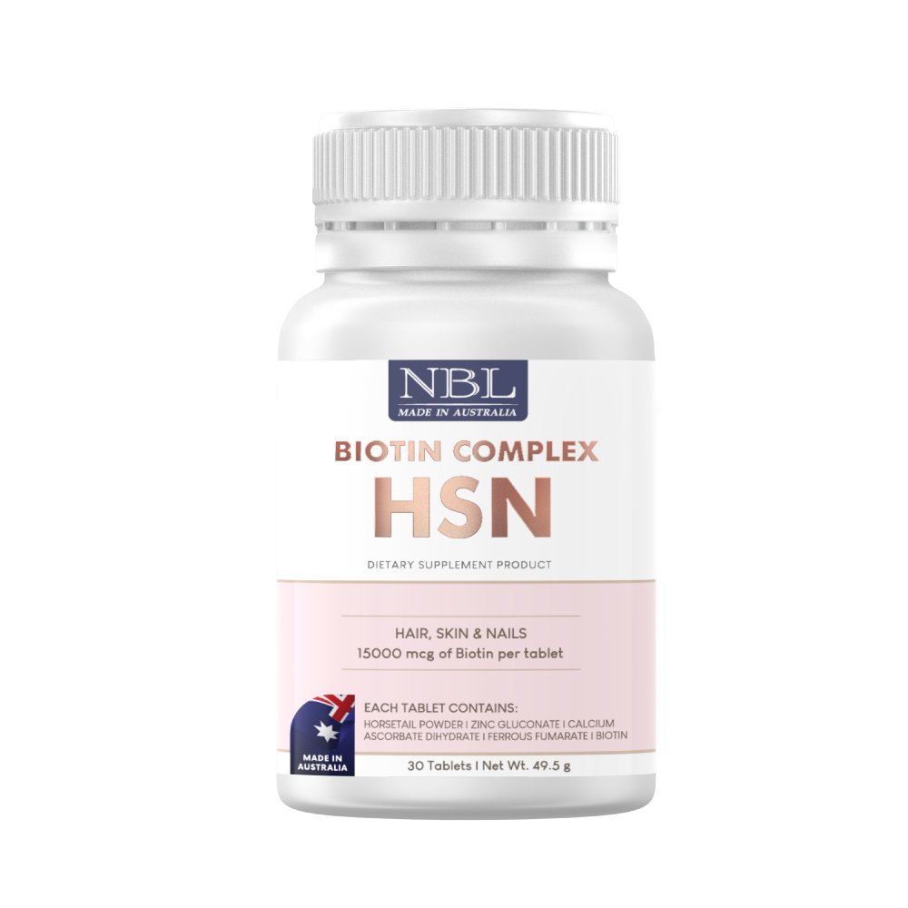 NBL Biotin Complex HSN (30 Tablets) nblhealth