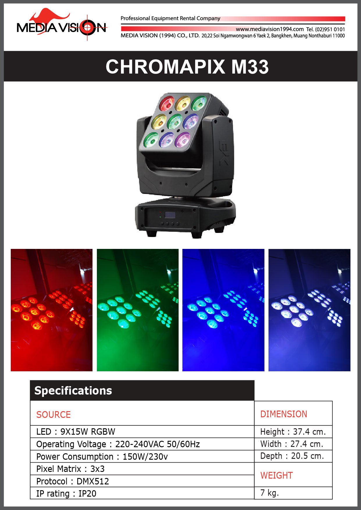 CHROMAPIX M33