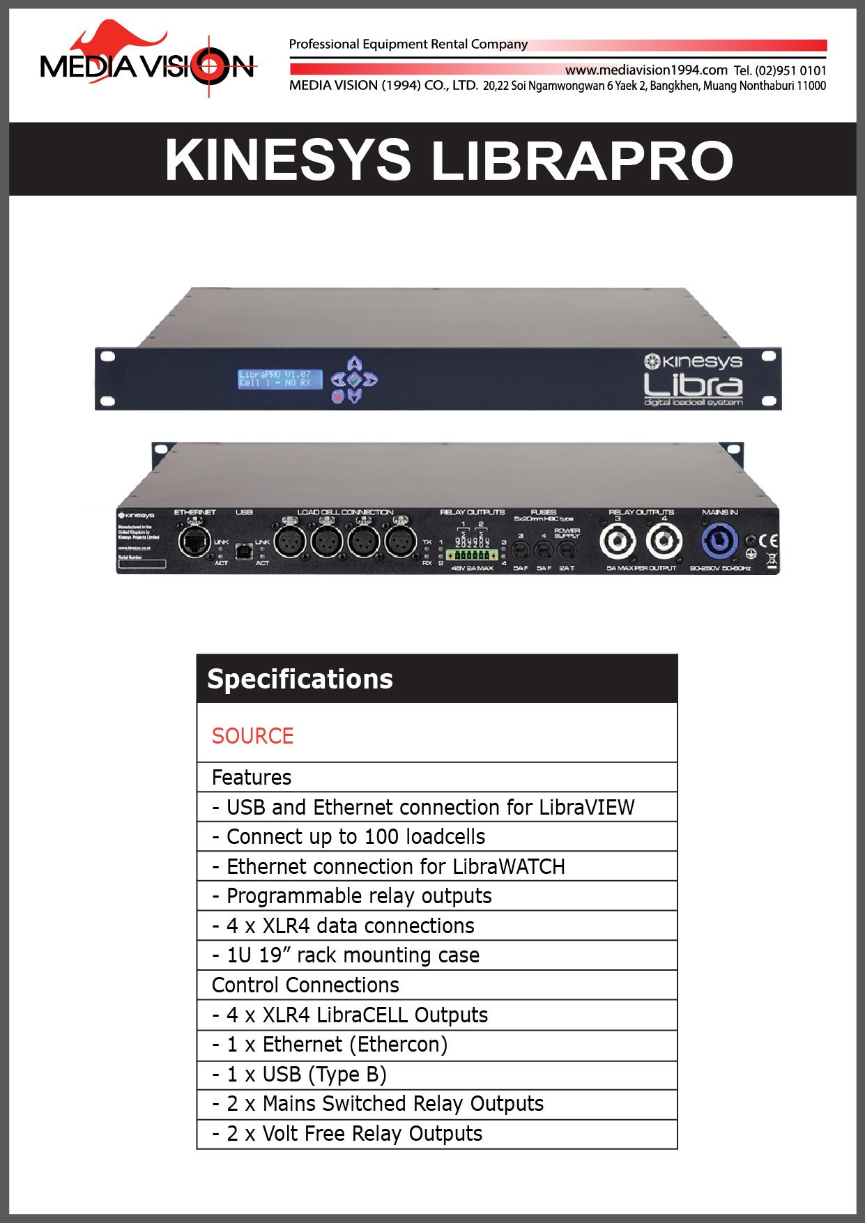 KINESYS LIBRAPRO