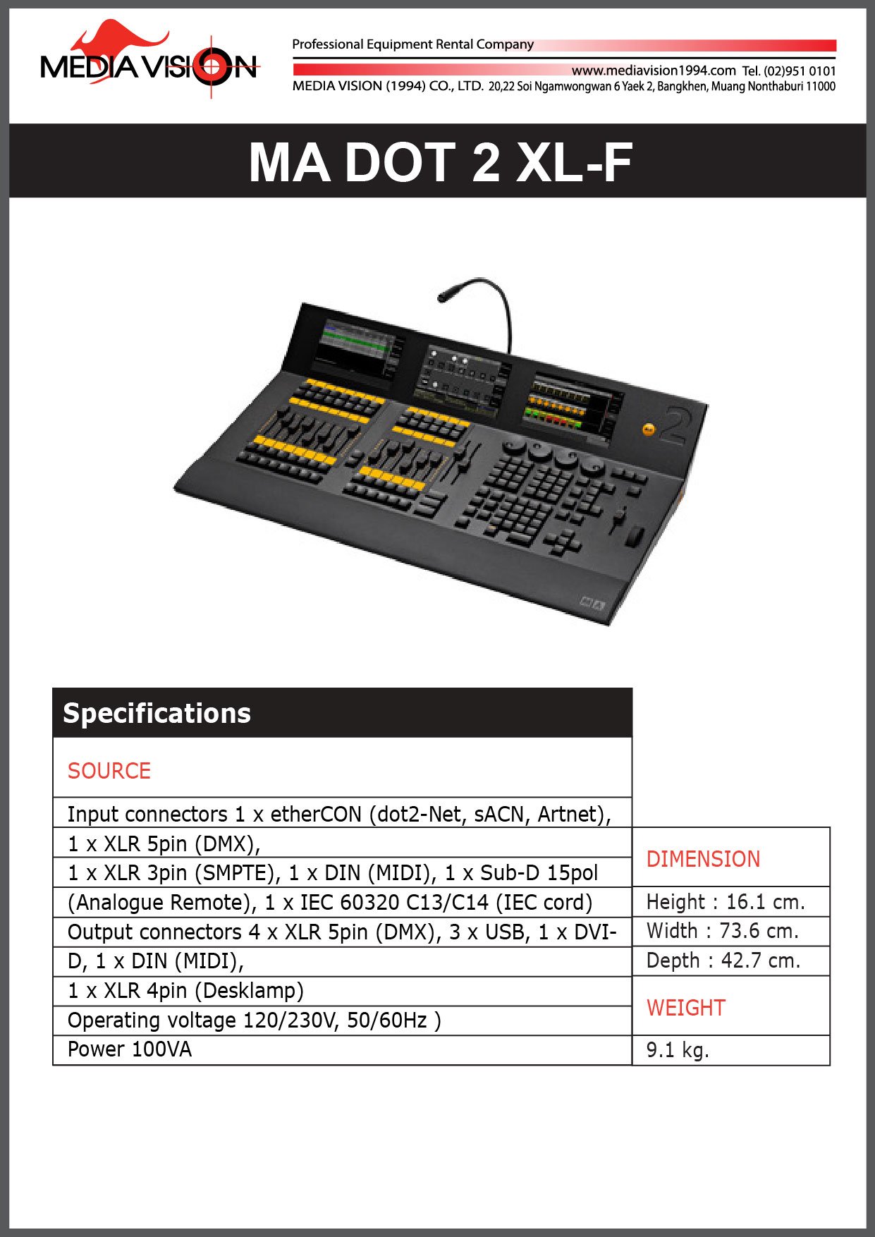 MA DOT 2 XL-F