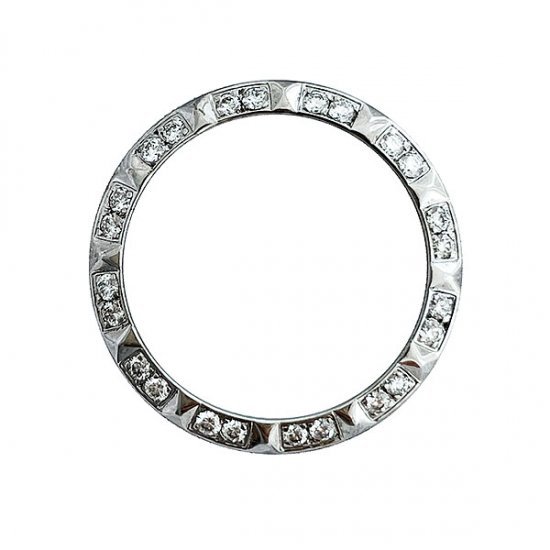 กรอบเพชร Rolex Datejust Ladies เพชร 24 เม็ด