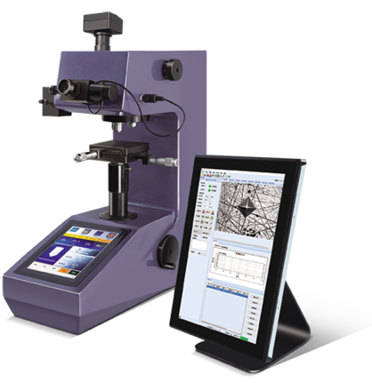 Vickers hardness tester