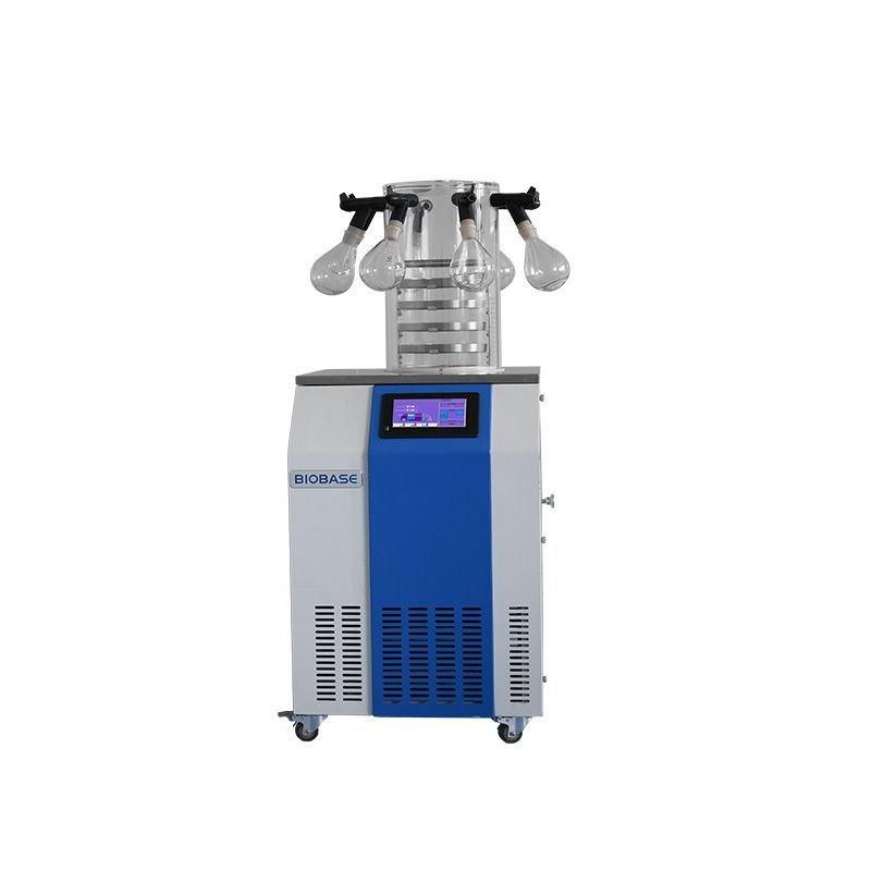 เครื่อง Freeze Dryer BIOBASE BK-FD18P ห้องมาตรฐาน พร้อม Manifold 8 ช่อง