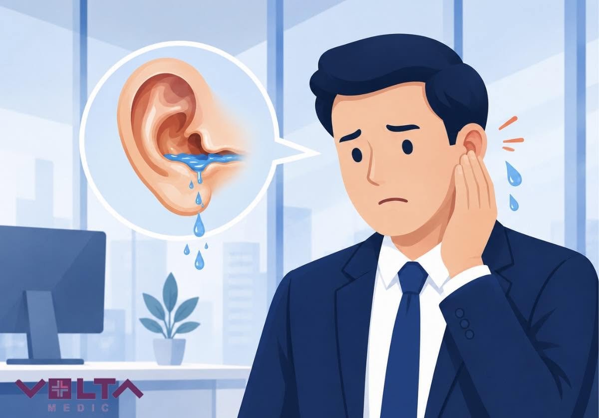 น้ำเข้าหู เอาออกยังไง? วิธีแก้ง่าย ๆ ที่ทำได้เอง