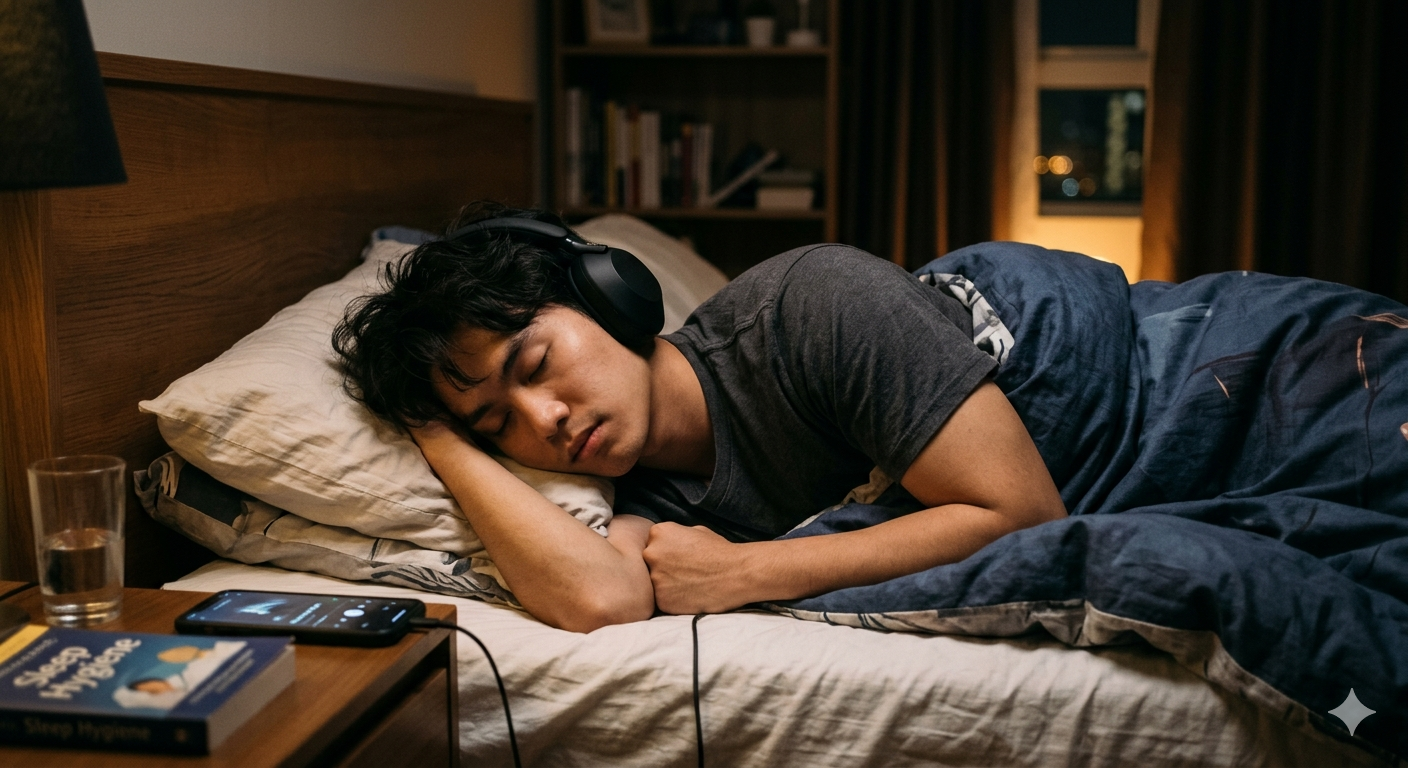 การนอนกับหูฟัง อันตรายหรือแค่ความเคยชิน?