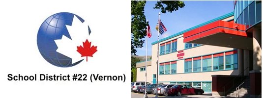 Vernon School District 22 โรงเรียนมัธยมรัฐบาล ในเเคนาดา