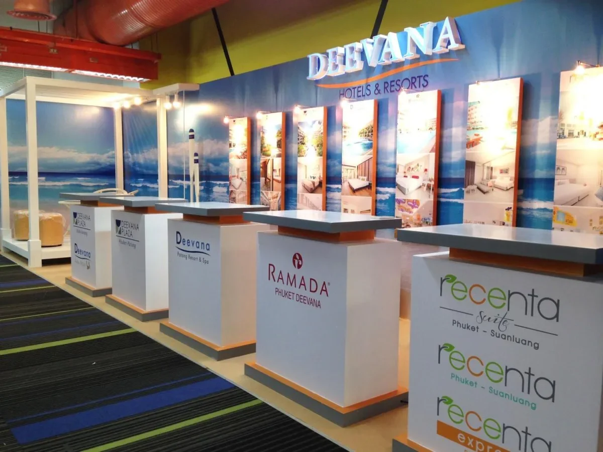 คูหาจัดแสดงโรงแรม DEEVANA